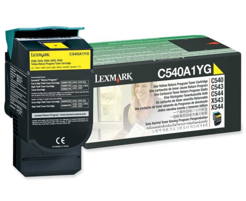 Lexmark C540A1YG - Sarı Toner